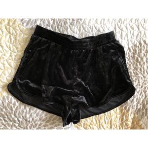 Crushed Velvet Shorts